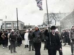 Stoet 1936 wijding kerk